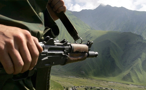 Հակառակորդի կողմից արձակված գնդակը այս անգամ վնասել է Ներքին Կարմիր Աղբյուր գյուղի դպրոցը