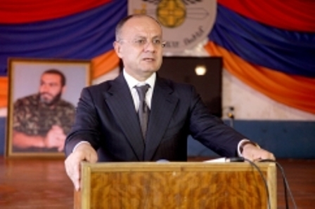 Սեյրան Օհանյանը  այցելել է  Տիգրան Մեծի անվան ռազմամարզական հատուկ վարժարան