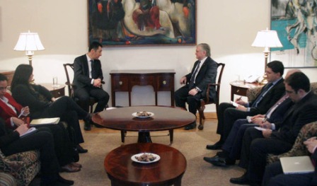 Էդվարդ Նալբանդյանն ընդունել է Բունդեսթագի պատվիրակությանը