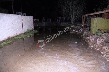 Արտակարգ իրավիճակ Կոտայքի մարզում. Գետիկ գետի մակարդակը բարձրացել է, ինչի հետևանքով ջուրը լցվում է տները