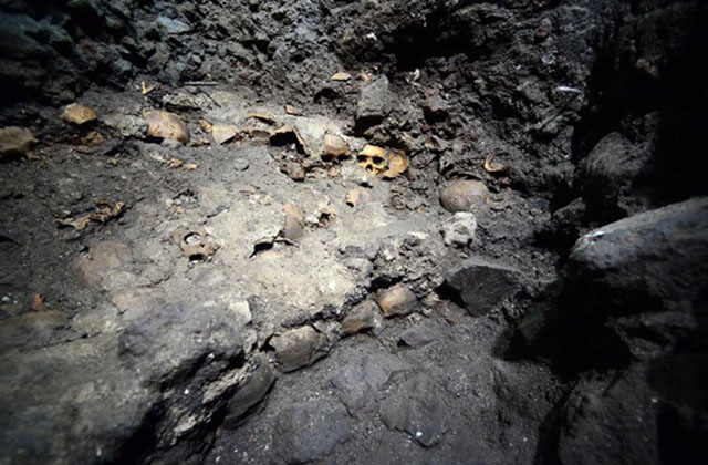 Մեխիկոյում հայտնաբերվել է մարդկային գանգերից կառուցված պատ