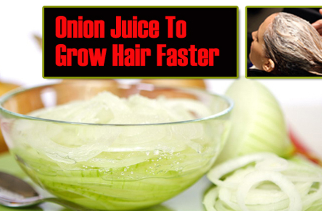 Սոխը՝ մազերին աճ հաղորդելու միջոց