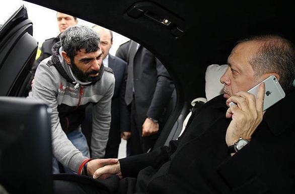 Էրդողանը փրկել է ինքնասպանություն գործել ցանկացող տղամարդու կյանքը. ԶԼՄ-ներ