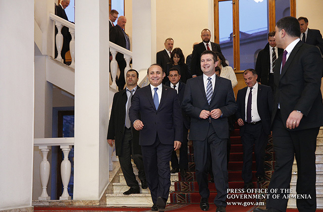 Վարչապետն ընդունել է Չեխիայի խորհրդարանի Պատգամավորների պալատի նախագահին