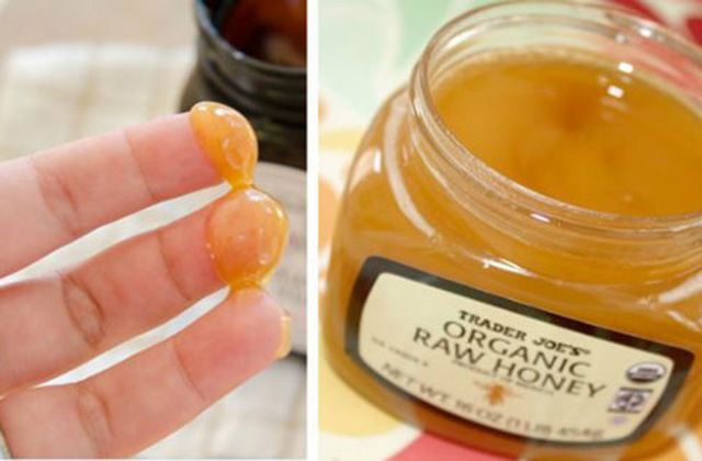 Դեմքի լվացում մեղրով