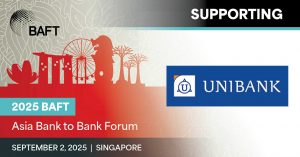 Юнибанк стал спонсором форума BAFT 2025 Asia Bank to Bank в Сингапуре