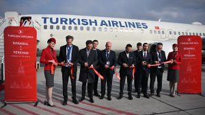 Авиакомпания Turkish Airlines начала выполнять рейсы по маршруту Стамбул- Ереван-Стамбул