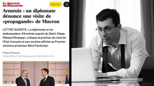 «Вы посетили первую христианскую страну, но пренебрегли Католикосом всех армян, который долгое время подвергается преследованиям»: письмо Микаэла Минасяна Макрону