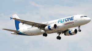 Авиакомпания FLYONE ARMENIA начала выполнение полетов по направлению Ереван- Алматы-Ереван